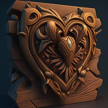 3D модель Игра Hearthstone (STL)